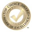 Top choice award Mark of Excellence Icon