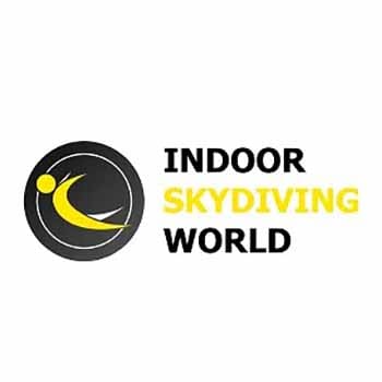 Logo for Indoor Skydiving World.